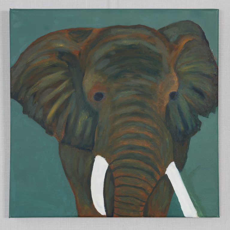 Portret in bewerking