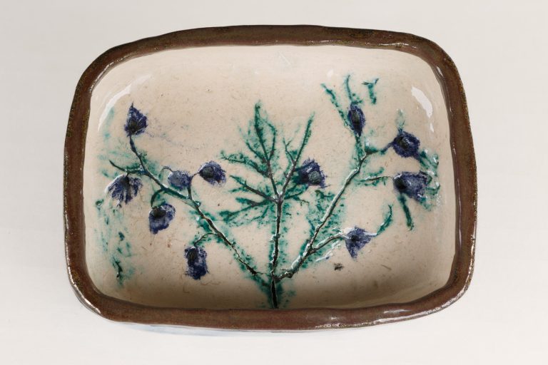 Zeepbakje bovenaanzicht